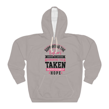 Supporting the Survivors Hoodie — Honoring the Taken & Carrying Hope Pullover