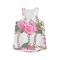 Floral Chain Print Women's Tank Top – Perfect for Summer Style
