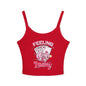Feeling Lucky Women's Spaghetti Strap Tank Top - Playful Casino Vibes