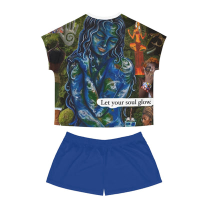 Let Your Soul Glow, Inspirational Sleepwear Set