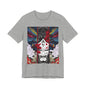 Demon Mask Graphic Tee — Japanese Oni Art T-Shirt