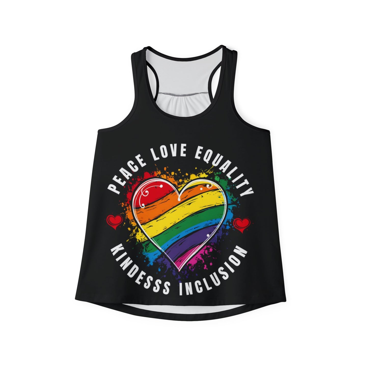 Peace Equality Inclusion LGBTQ Women's Tank Top