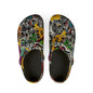 Graffiti Art EVA Foam Clogs - Colorful and Trendy Comfort Shoes