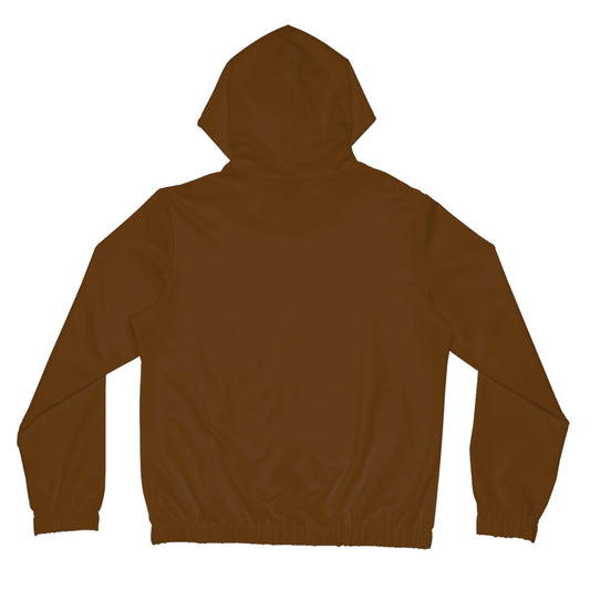 Baddie Script Collage Full‑Zip Hoodie