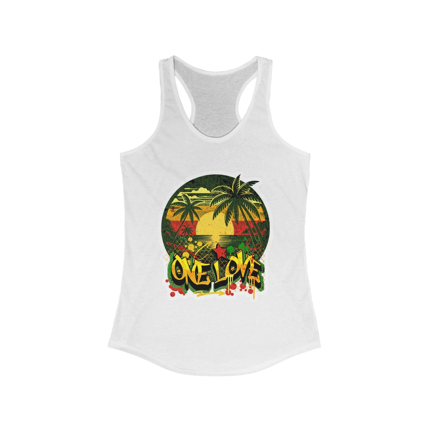 One Love Racerback Tank for Women