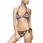Bikini-Badeanzug für Damen mit tropischem Blumenmuster – perfekt für Strandtage
