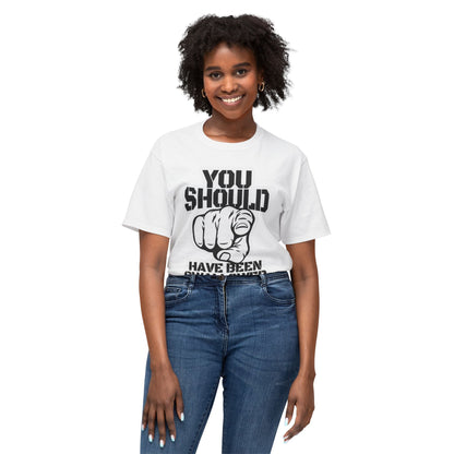 “You Should Have Been Swallowed” Pointing Graphic Tee