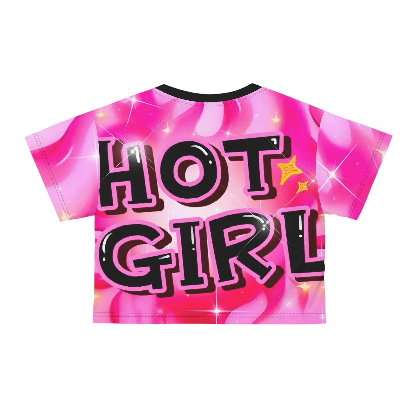 Hot Girl Pink Crop Tee - Trendy Fashion, Summer Outfits, Streetwear Style, Cute Casual Wear, Gift for Her