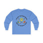 Long Sleeve Tee — "I Am Not The Bigger Person, I Will Hit You With A Cactus" Cute Floral Cactus Graphic