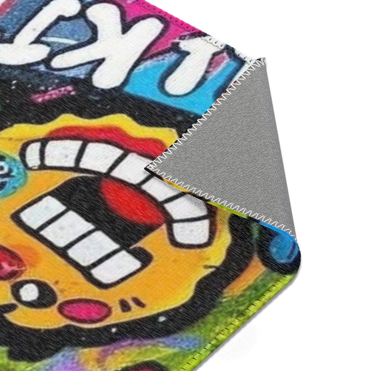 Hello Kitty Pop Art Area Rug – Colorful Cartoon Kids Room Decor