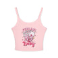 Feeling Lucky Women's Spaghetti Strap Tank Top - Playful Casino Vibes