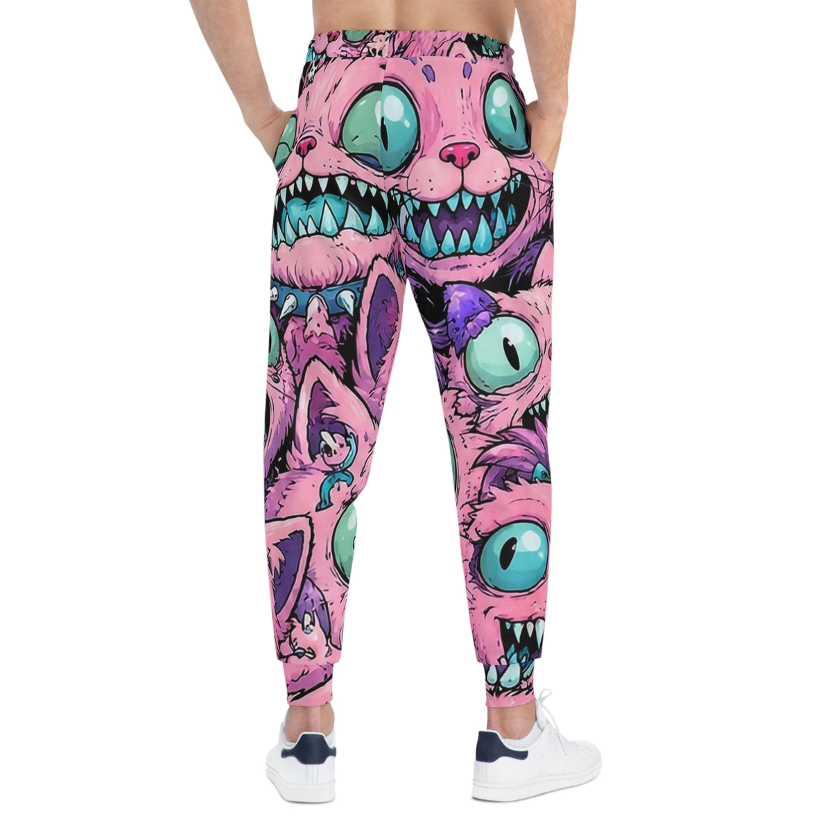 Monster Cat All-Over Print Joggers