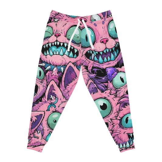 Monster Cat All-Over Print Joggers