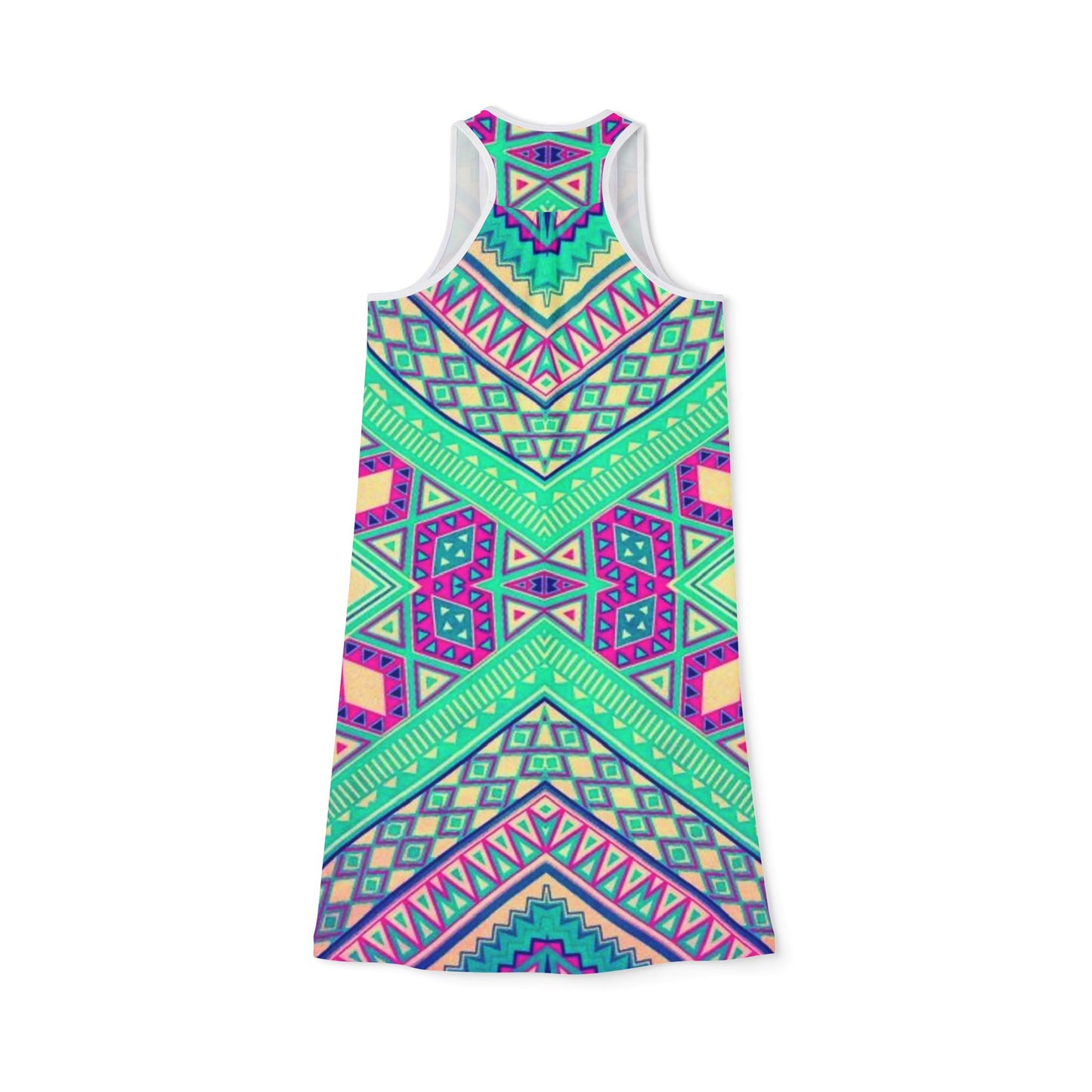 Vibrant Women's Racerback Dress - Perfect for Summer Festivals & Casual Outings