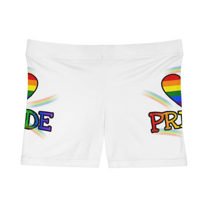 Pride Rainbow Women's Shorts - Celebrate Love and Inclusivity