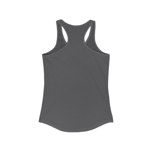 Farbenfrohes „Love Life“-Racerback-Tanktop für Damen – perfekt für den Sommer und das Training