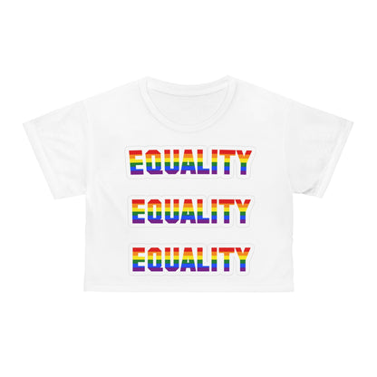 Equality Pride Crop Tee
