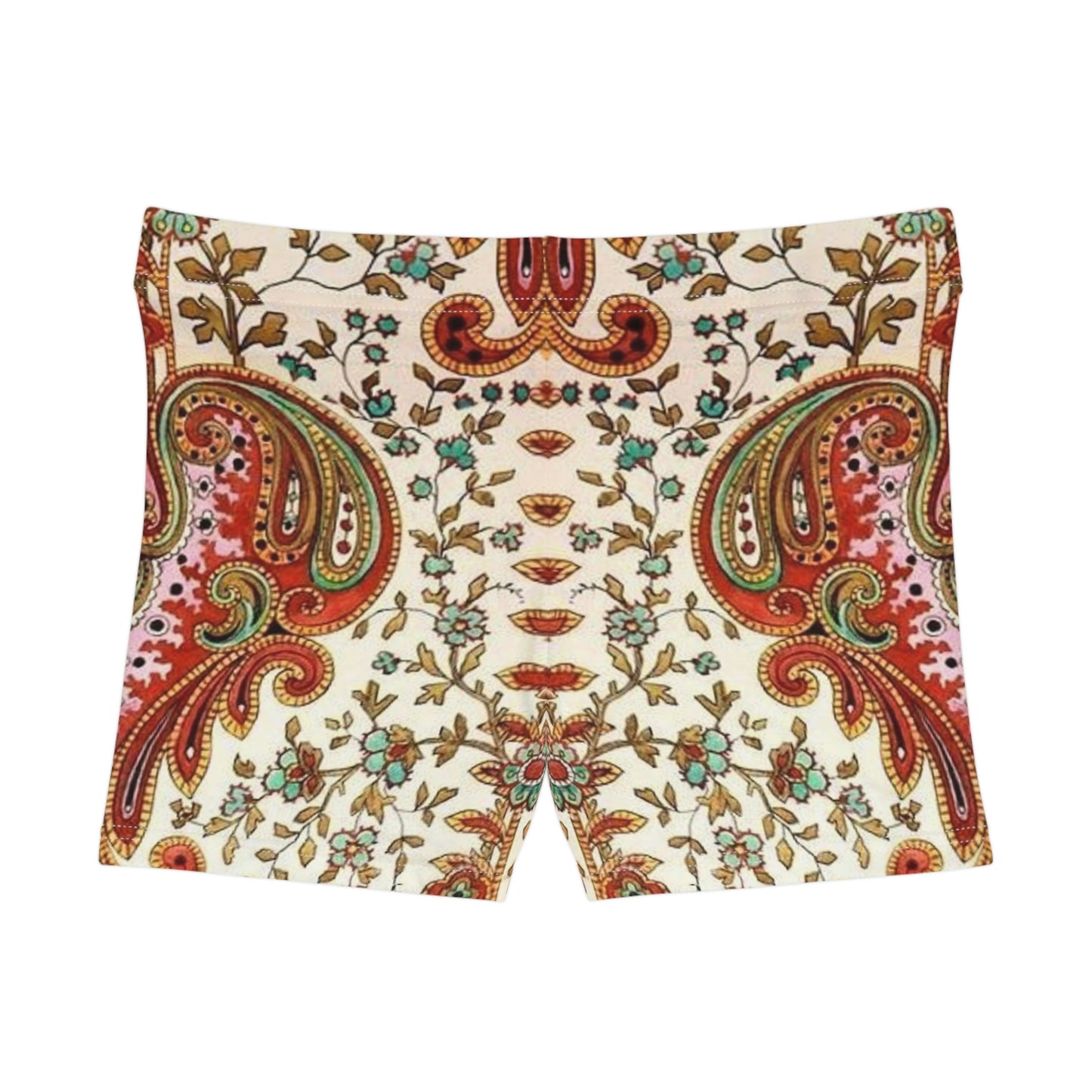 Boho Chic Elegant Paisley Women's Shorts
