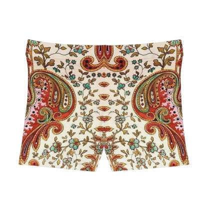 Boho Chic Elegant Paisley Women's Shorts