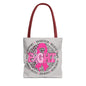 Breast Cancer Awareness "Fight" Pink Ribbon Tote Bag