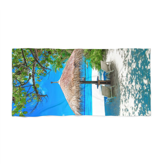Beachside Cabana Beach Towel-Perfect for Beach Days