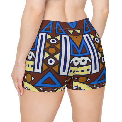 Boho Patterned Women's Shorts - Vibrant Summer Comfort