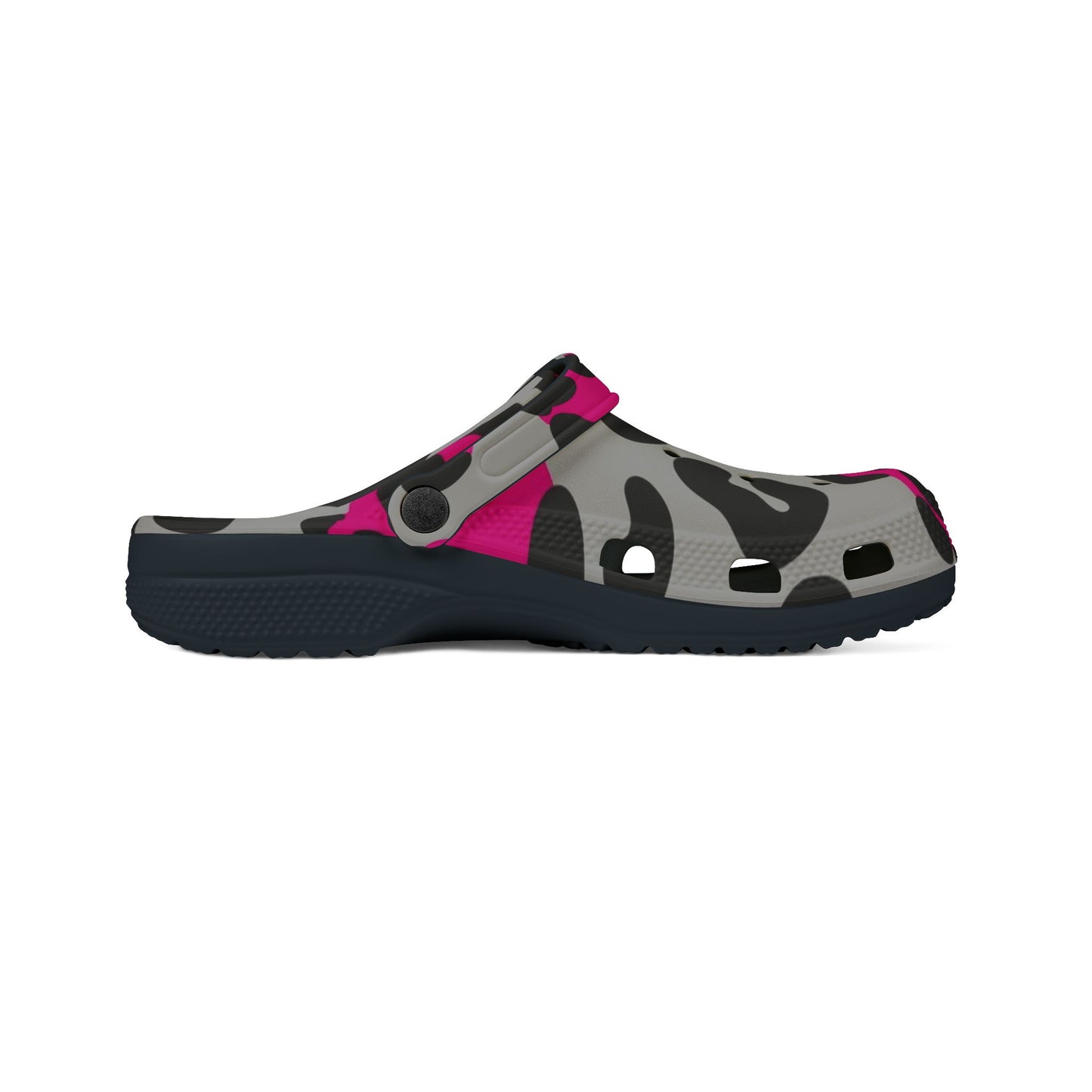 Leopard Pink Skulls Designer Clogs