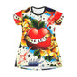 T-Shirt-Kleid (AOP)