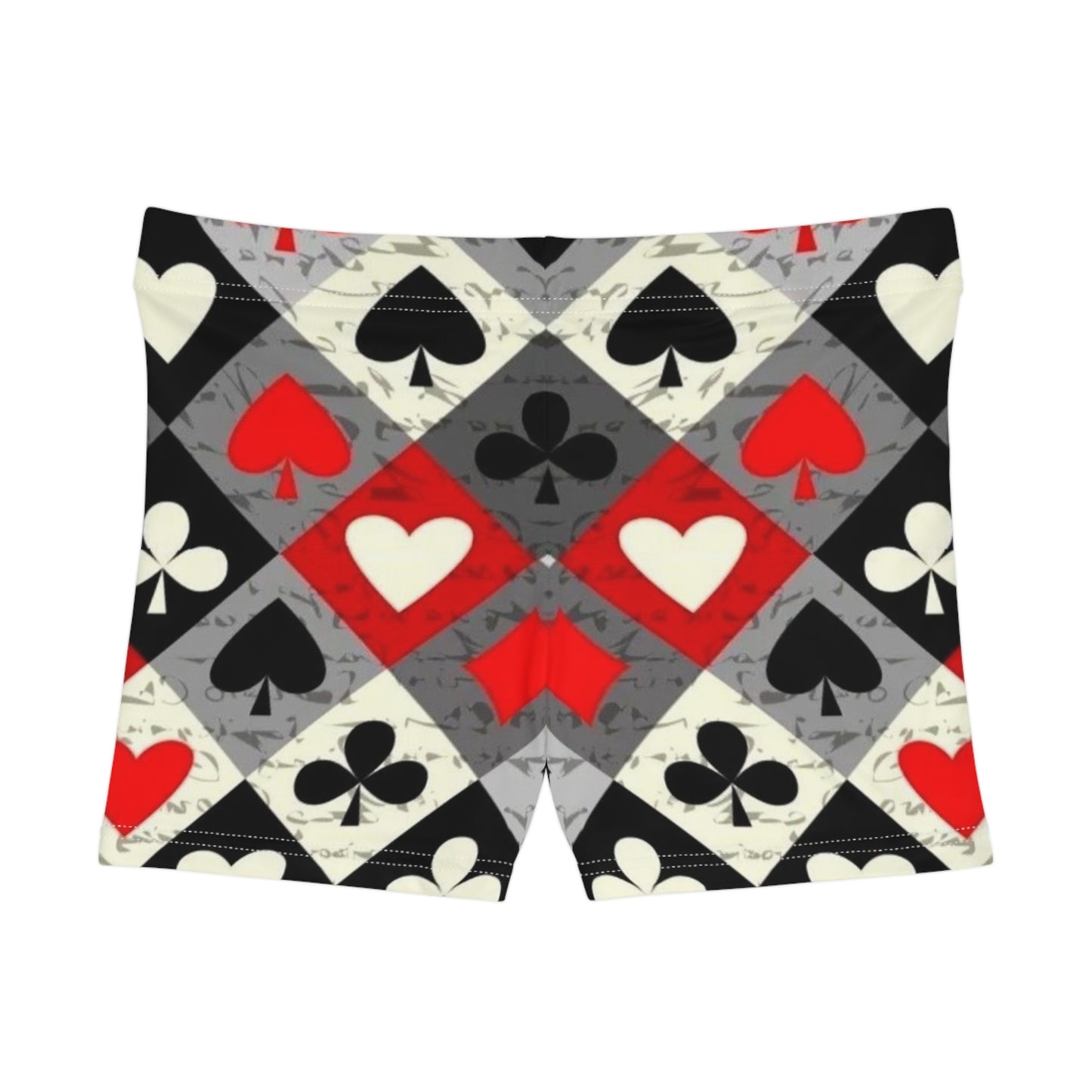Solitaire Print Women's Shorts