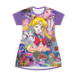 Anime T-Shirt Dress featuring Sailor Moon
