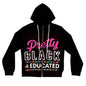 Pretty Black & Educated Full-Zip Hoodie