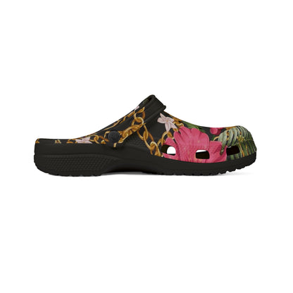 Floral & Chain Casual Everyday Footwear