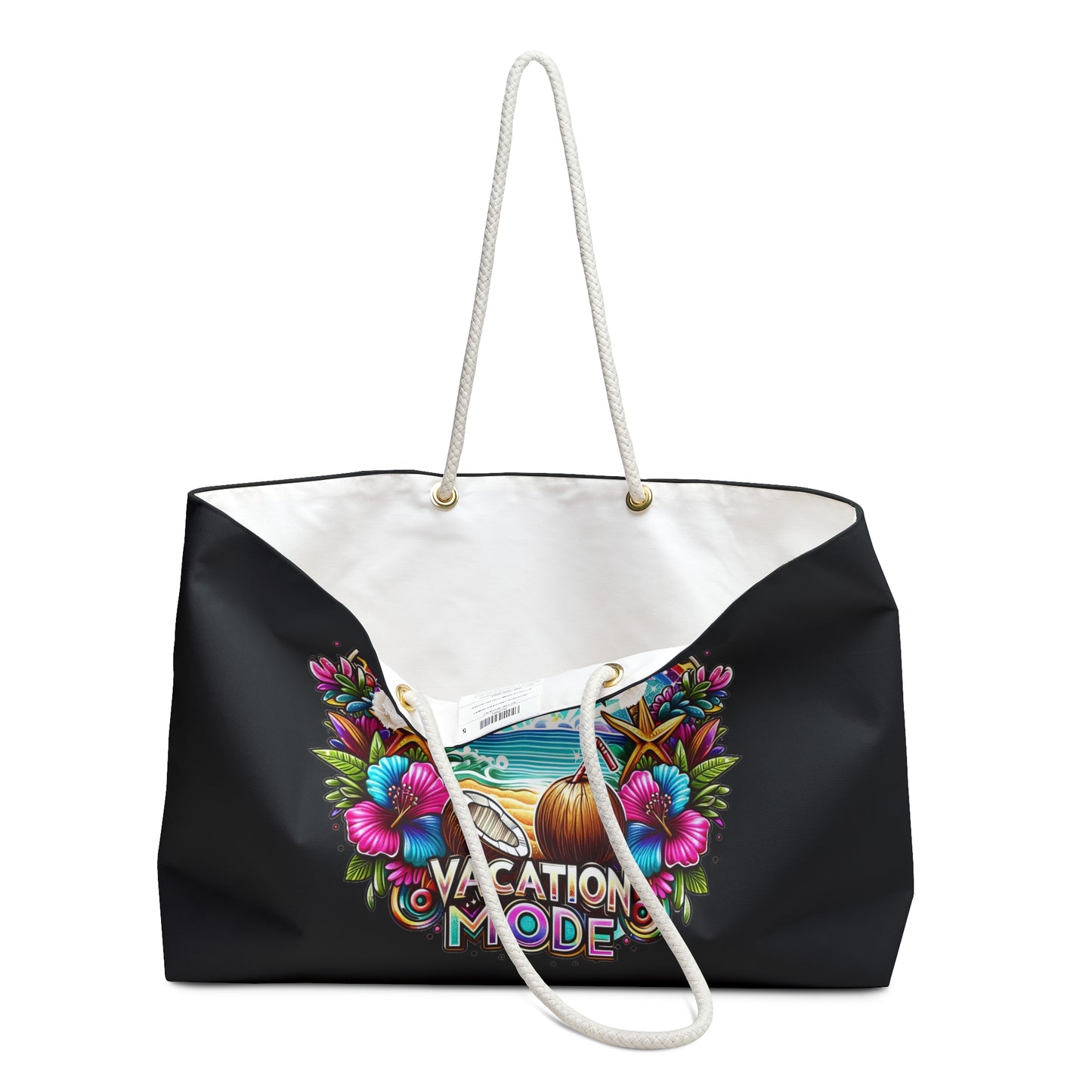 Weekender-Tasche im tropischen Urlaubsmodus