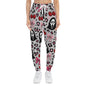 Scream Mask Cherry Leopard Joggers