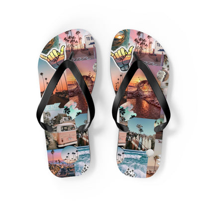 Beach Vibe Flip Flops - Colorful Summer Sandals for Sun Lovers