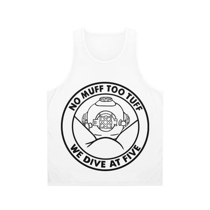 No Muff Too Tuff Unisex Tank Top - Perfect for Divers & Summer Adventures