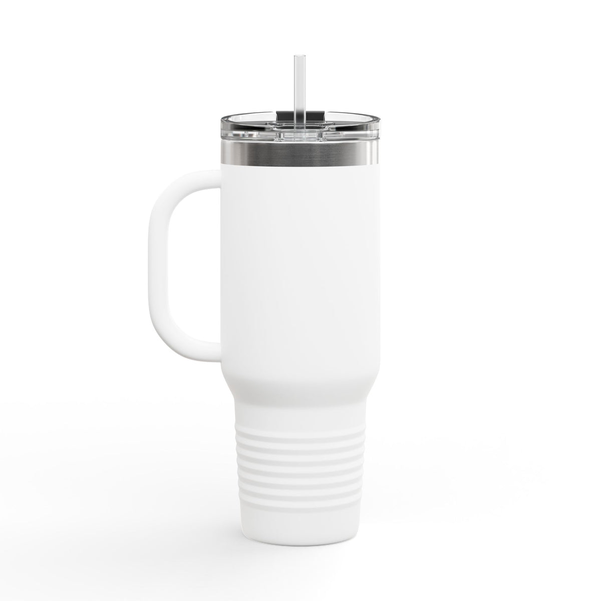 Breast Cancer Support 40oz Insulated Travel Mug — "Supporting the Fighters"