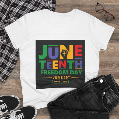 Juneteenth Celebration Women's Cotton Tee