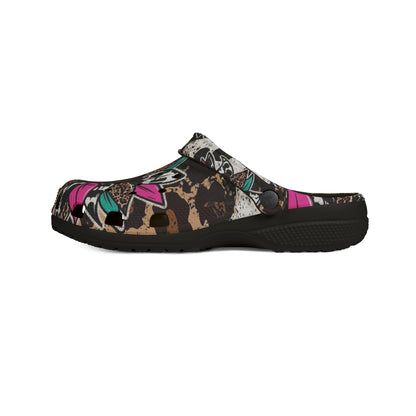 Trendy Floral EVA Foam Rubber Clogs for Comfort & Style