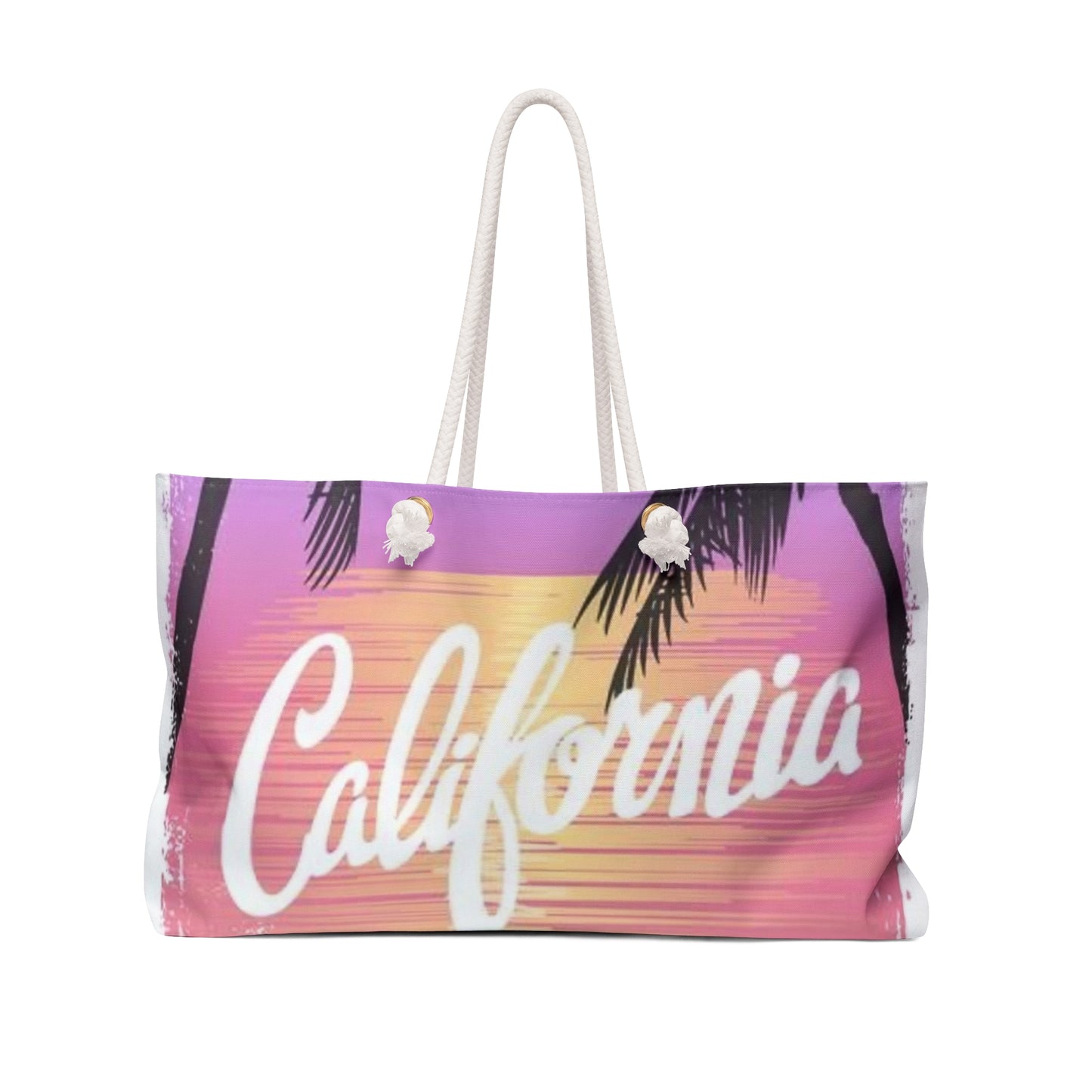 California Sunset Vacay Tote Bag - Perfect for Travel and Beach Days