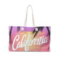 California Sunset Vacay Tote Bag - Perfect for Travel and Beach Days