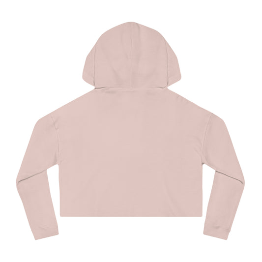 Cropped Hooded Sweatshirt - "Rosy Eyes & Thick Thighs" - Trendy Women's Hoodie, Casual Fashion, Cute Gift for Her, Cozy Yoga Wear, [...]