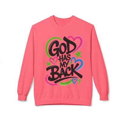 God Has My Back Crewneck Sweatshirt