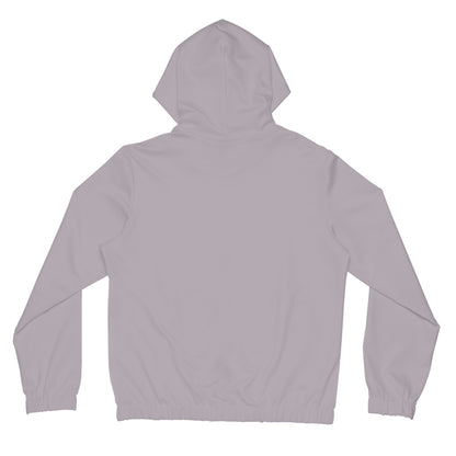 Breast Cancer Awareness Zip Hoodie — "Fight Hope Cure" Pink Ribbon Design