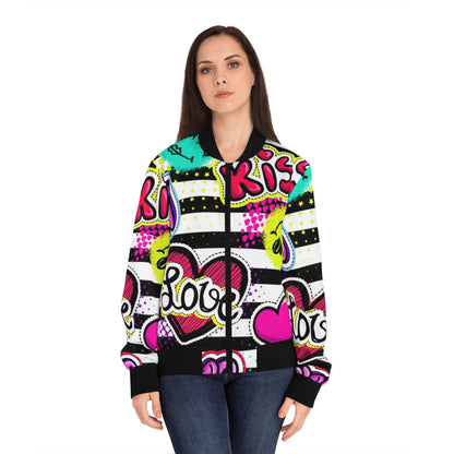 Women's Bomber Jacket (AOP)