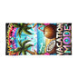 Vacation Mode Beach Towel - Tropical Paradise Design for Summer Fun