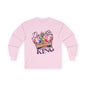 Daughters King Long Sleeve Tee — Watercolor Crown Graphic