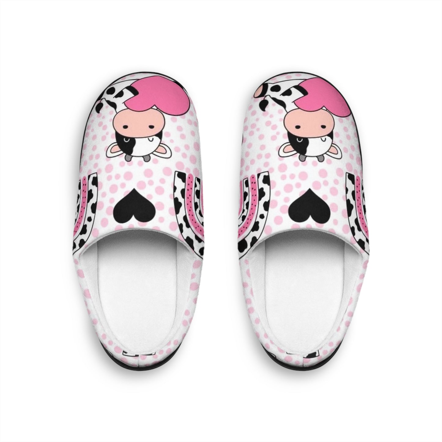 Cute & Cozy Cow Women's Indoor Slippers