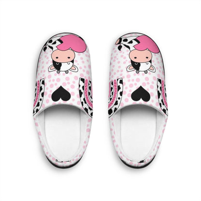Cute & Cozy Cow Women's Indoor Slippers