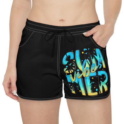 Summer Vibes Women's Casual Beach Shorts